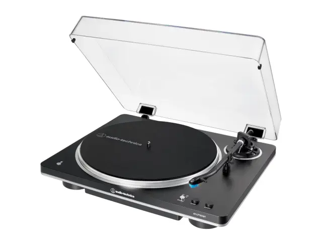 Αυτόματο Πικάπ Audio Technica AT-LP70xBT με belt drive, προενισχυτή, ταχύτητες 33-1/3, 45 RPM και σύνδεση Bluetooth, RCA - Black 2