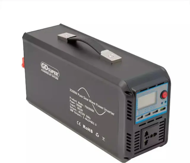 Gdsuper Inverter Καθαρού Ημιτόνου 3500W 24V Μονοφασικό FSA3500H