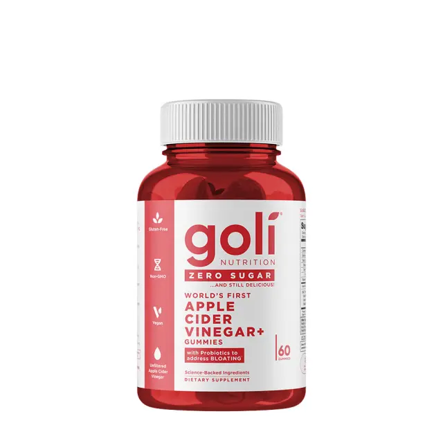 Goli Zero Sugar Apple Cider Vinegar Gummies