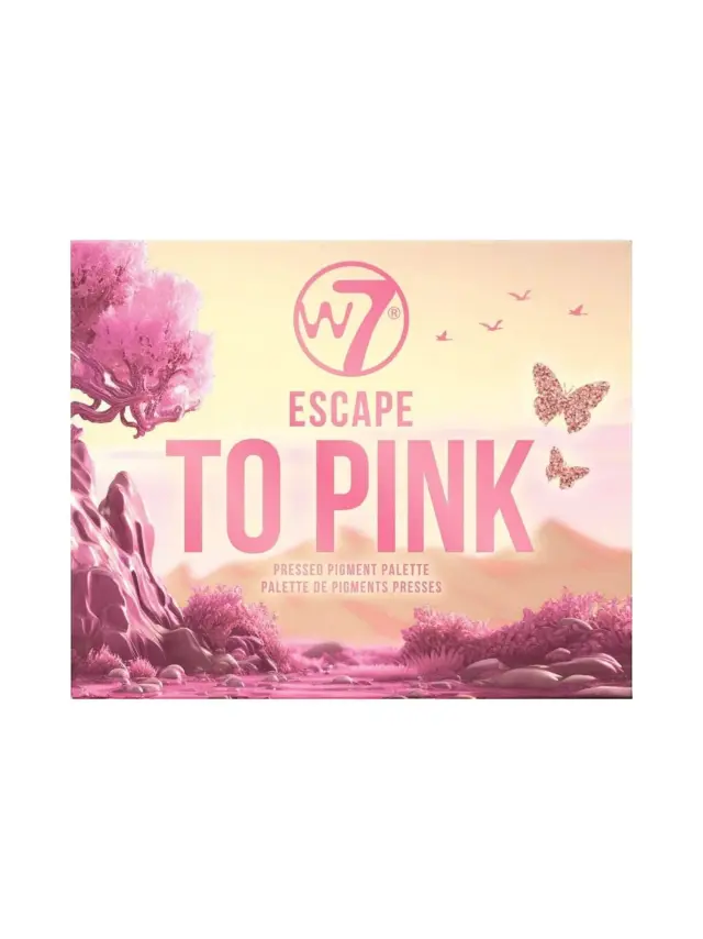 Escape To Pink Pressed Pigment Palette W7