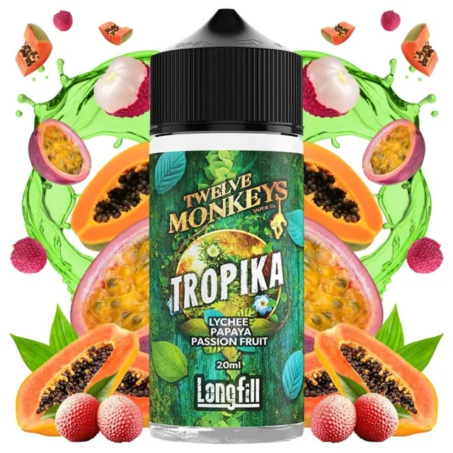 Classic Tropika 20ml (120ml) - Twelve Monkeys Flavorshots