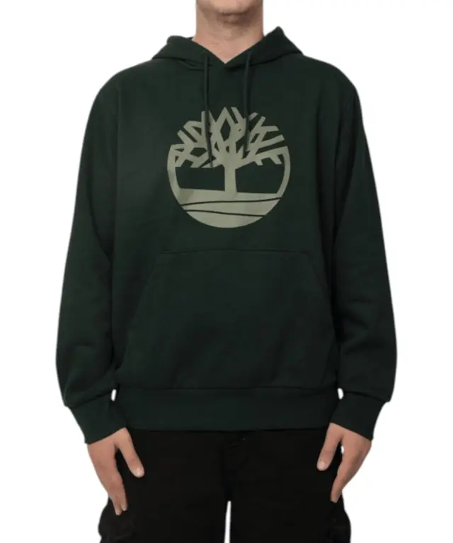 Timberland - Ανδρικό Φούτερ Northwood Tree Logo TBC0YH9T-EA1 Πράσινο - M 3
