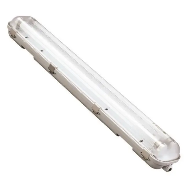 ΦΩΤΙΣΤΙΚΟ ΣΤΕΓΑΝΟ ΓΙΑ LED TUBE 2x1.20m Άσπρο