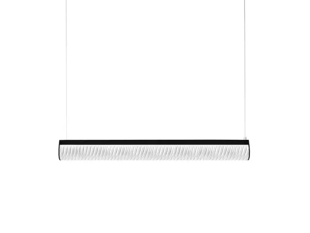 Γραμμικό Κρεμαστό Φωτιστικό Modula Prisma Black LED 3000K Μαύρο 2
