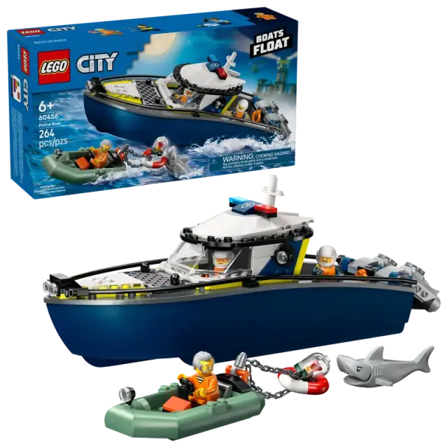 Lego City chase in a police boat (60456) (LGO60456) 2