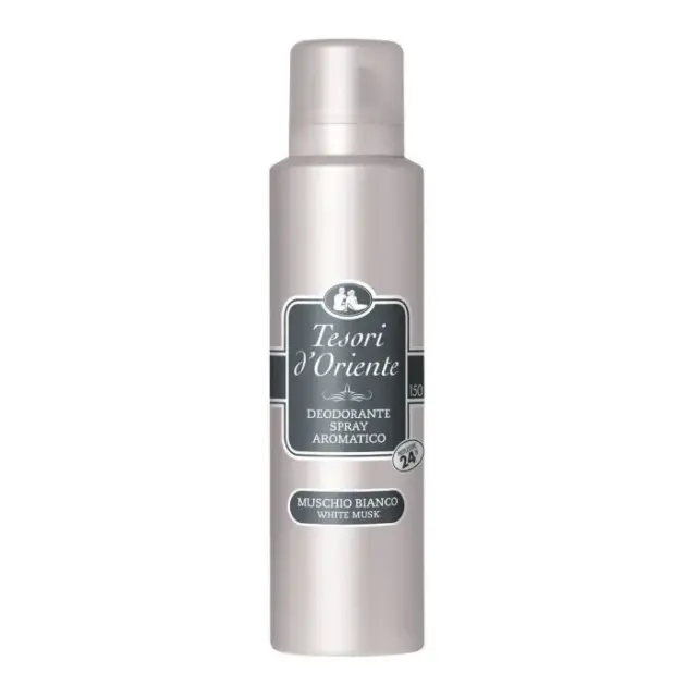 TESORI D'ORIENTE αποσμητικό σώματος spray White Musk 150ml