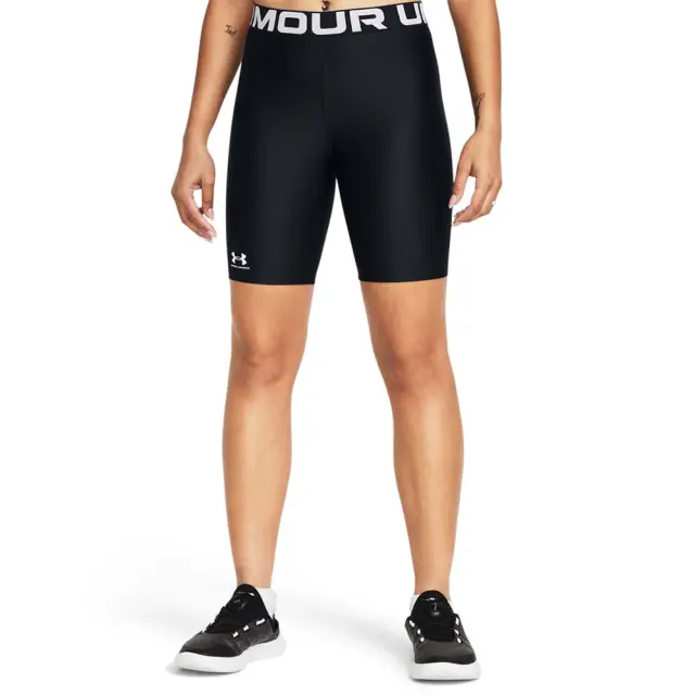 Under Armour Women's HeatGear Authentics 8inch Short Μαύρο 1383627-001 (Under Armour) 3