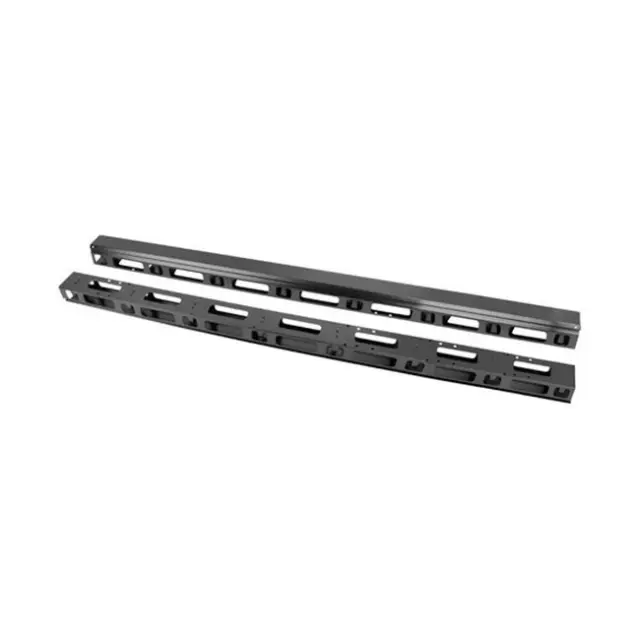 Lanberg Vertical Cable Management Panel 37U for 19" Free Standing Cabinets 2pcs Black (AK-1209-B)