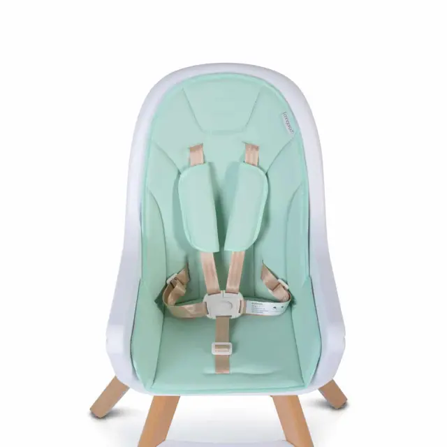 Καρεκλάκι Φαγητού 2σε1 Ξύλινο Hygge Cangaroo Mint 3801005150748 3