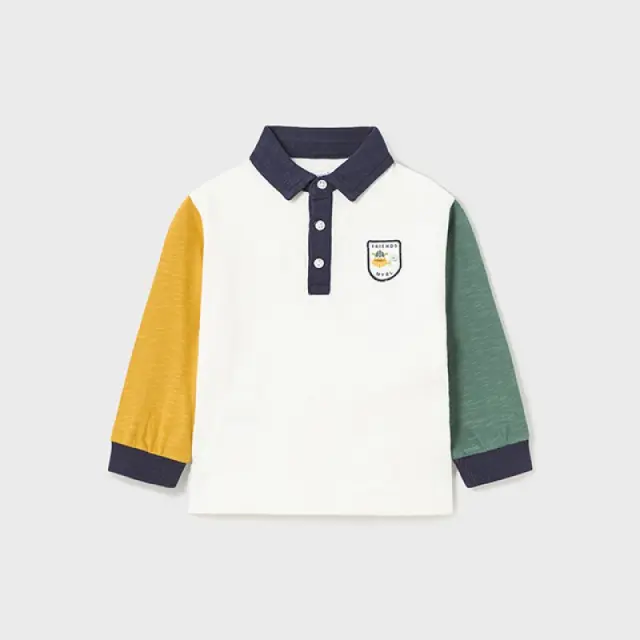 Baby 6 μηνών έως 4 ετών Πόλο συνδυασμένο Better Cotton miel-menta