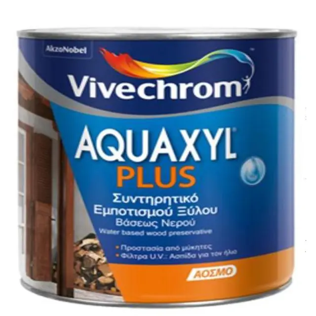 Συντηρητικό Εμποτισμού Ξύλου Aquaxyl Plus 501 Άχρωμο 2.5lt
