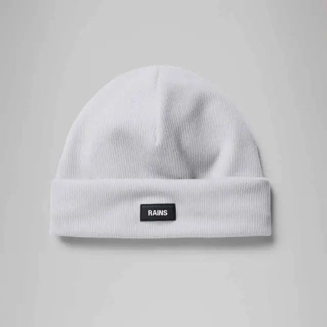 Σκουφάκι Rains Ribbed Fleece Beanie T1 20360-89 Γκρι - ONESIZE