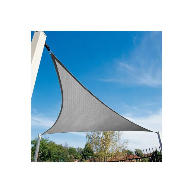 Bormann BPN1005 Τριγωνικό Πανί Σκίασης Γκρι 3.6x3.6m 2