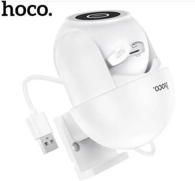 Εξωτερική Wi-Fi Κάμερα Ασφαλείας Hoco D2 FullHD IP65 350° με Έγχρωμη Νυχτερινή Όραση WDR 3D Noise Reduction και Αμφίδρομη Ενδοεπικοινωνία 2