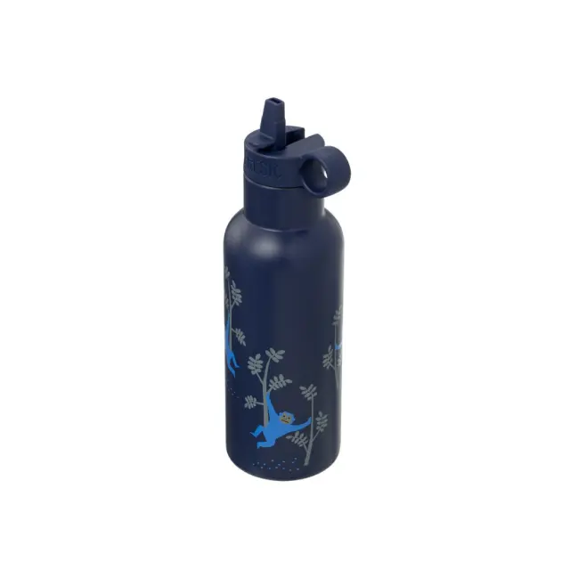 Θερμός Με Καλαμάκι Aπό Aνοξείδωτο Aτσάλι Fresk Monkey 500ml FR-FD320-27 2