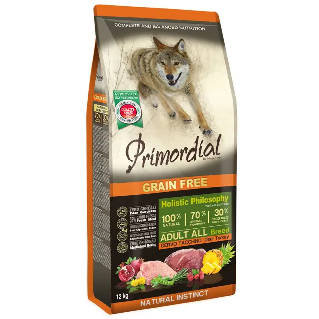Primordial Dog Adult Deer-Turkey 2kg