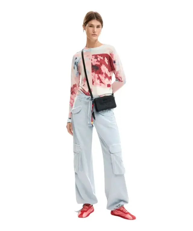 Desigual - Γυναικεία Μπλούζα Copenhague 26SWJF13-3021 Ροζ 2
