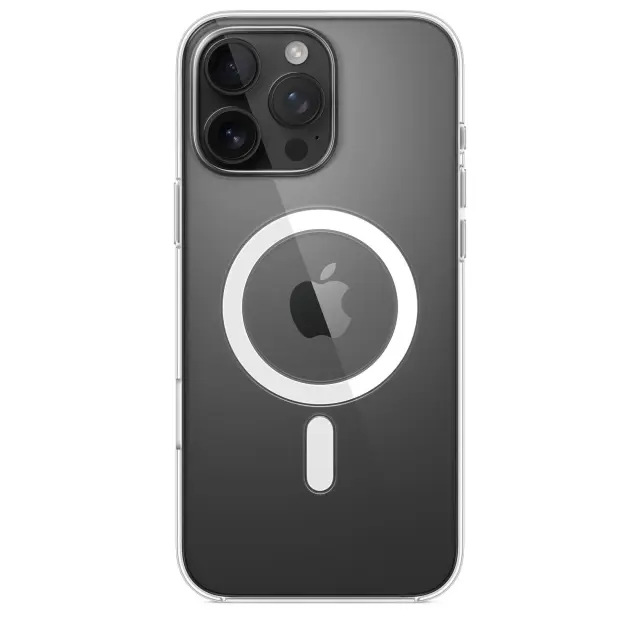 Apple Θήκη Σιλικόνης iPhone 16 Pro Max Clear with MagSafe (MA7F4ZM/A) 2