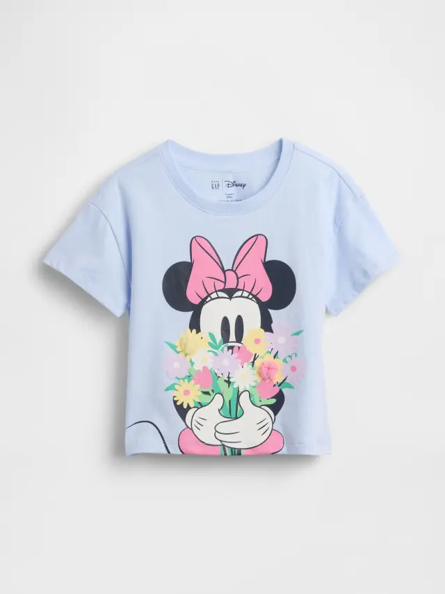 Gap × Disney Βρεφικό & Νηπιακή Graphic Μπλούζα Serene blue - 12-18M