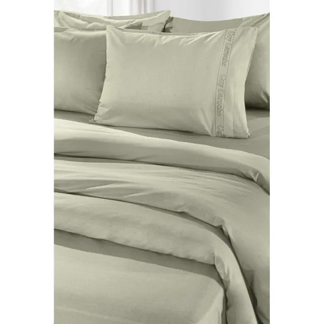 Σεντόνι Μονό με Λάστιχο Guy Laroche Color Plus Khaki 120x200+32 2