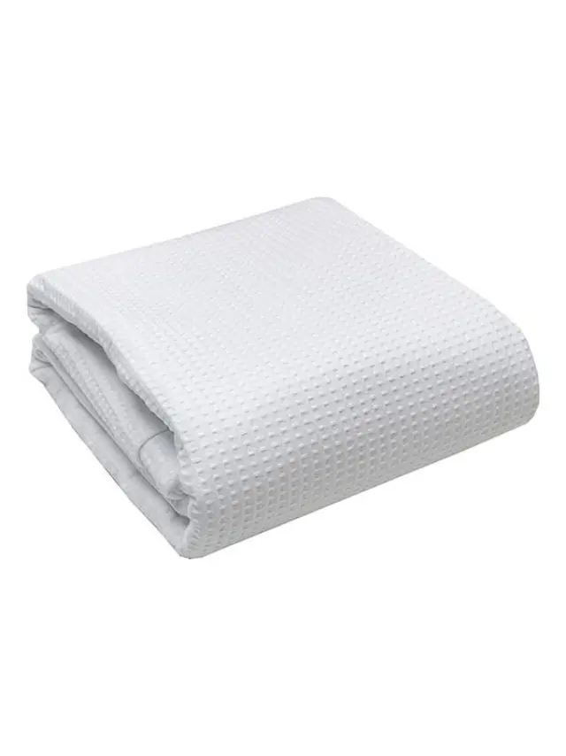 Κουβέρτα πικέ cotton White King Size (240x260) Sunshine 2