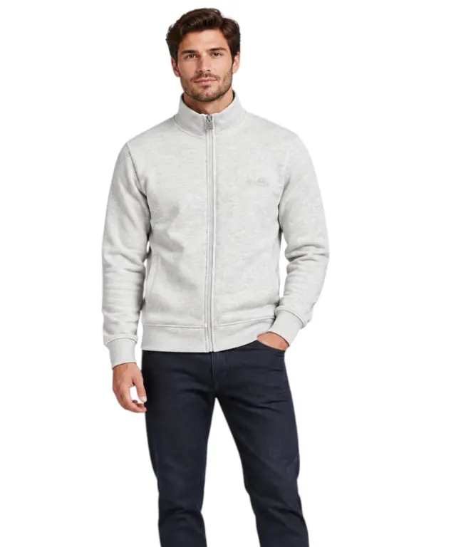 Ellesse - Ανδρική Φούτερ Ζακέτα EHM253W26-GM03 Γκρι