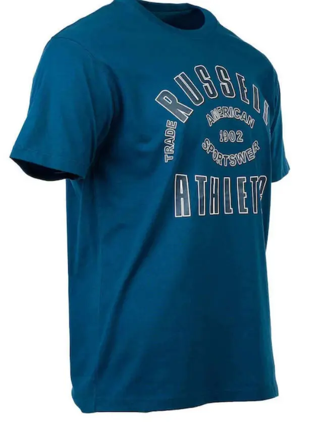 Russell Athletic T-shirt Μπλε - M 3