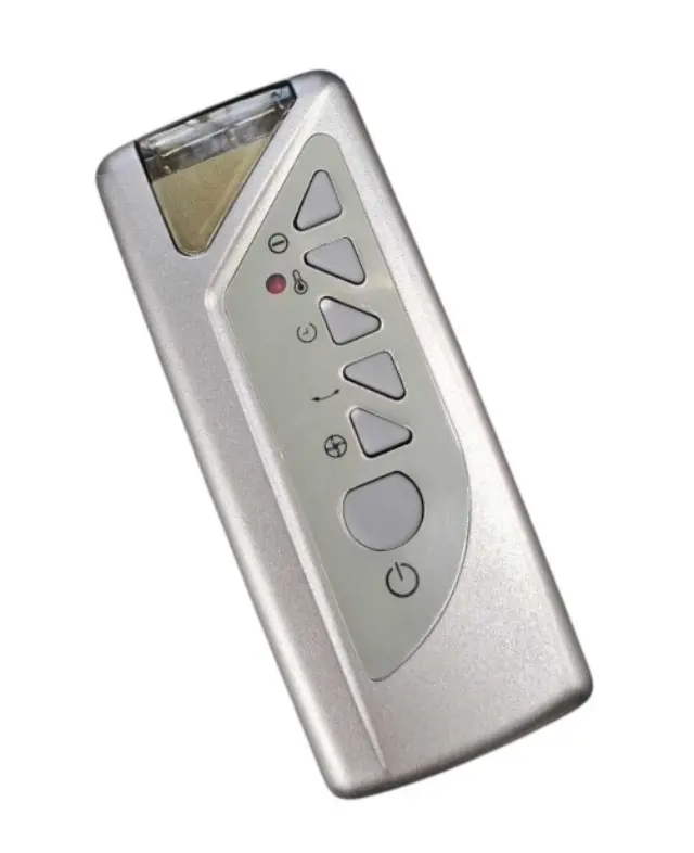 Επιδαπέδιος ανεμιστήρας 40W Bladeless 92εκ. με Τηλεχειριστήριο Ασημί H06 2