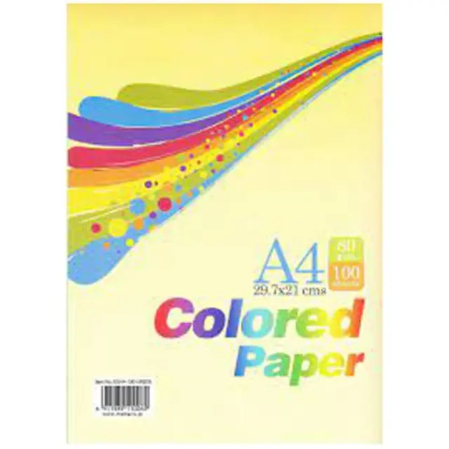 Maxleaf Χαρτί Εκτύπωσης Multicolor A4 80gr/m² - 100 Φύλλα