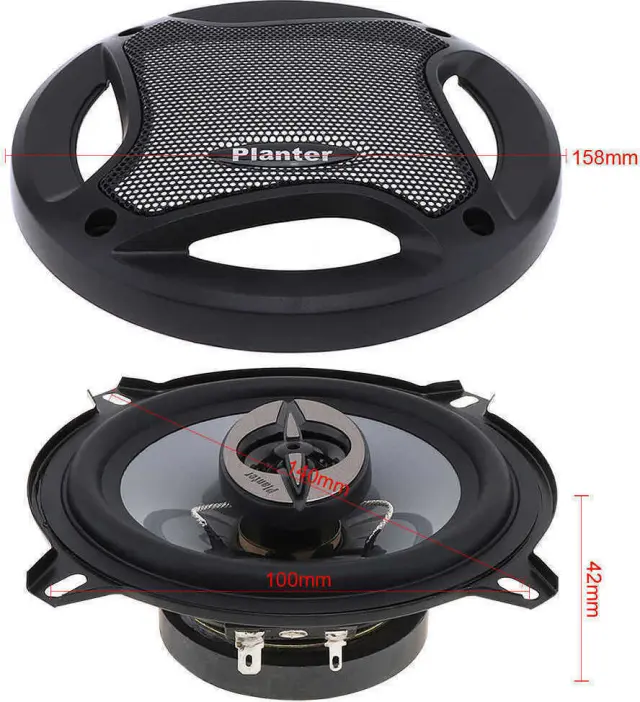 Σετ Ηχεία Αυτοκινήτου TS-A1372E 5" με 25W RMS (2 Δρόμων) 2