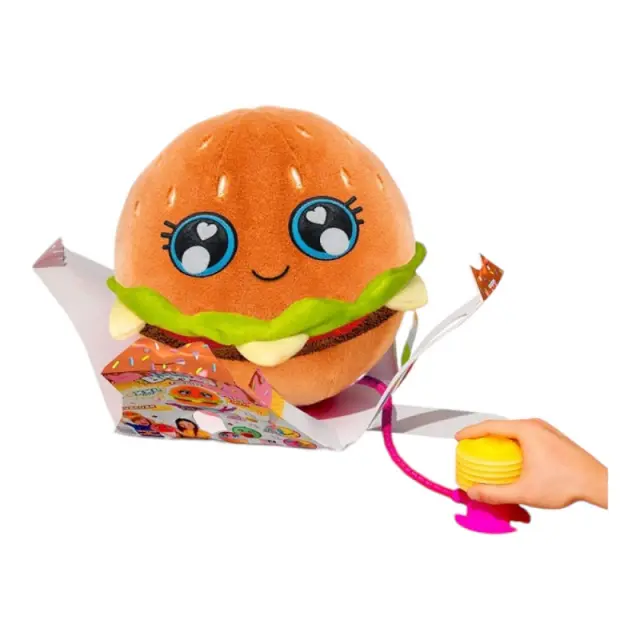 Little Biggies Foodie Λούτρινη Μπάλα Burger 22cm 2