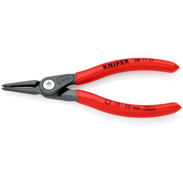 Knipex 4811J1 - Μυτοτσίμπιδο ασφαλειών ίσιο χωρίς ελατήριο, 12-25mm Νο180mm 3