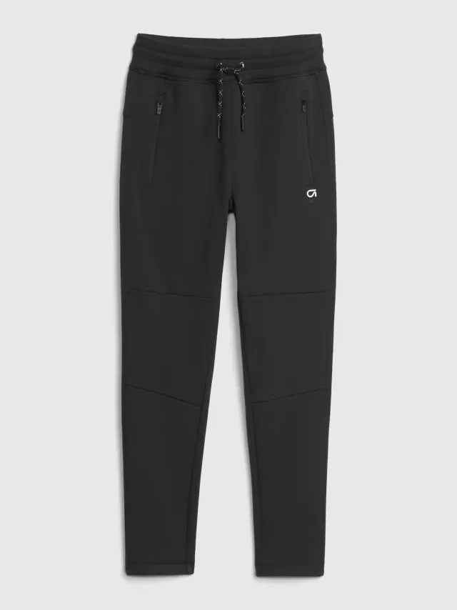 Μάυρη GapFit Tech Παιδική Jogger Φόρμα True black - XS