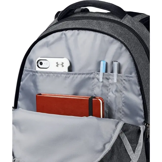 Under Armour Adult Unisex Hustle 5.0 Backpack Γκρι Σκούρο 1361176-002 (Under Armour) - One Size 3