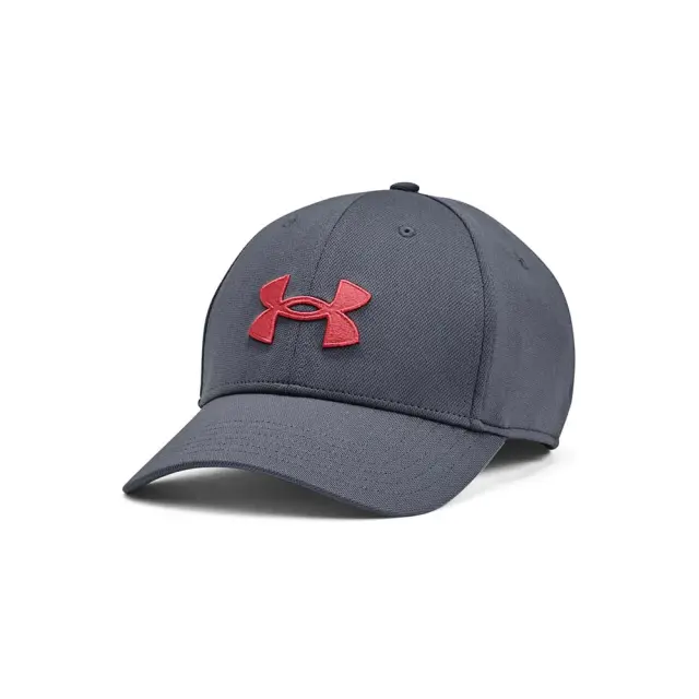 Under Armour Men's Blitzing Adjustable Cap Γκρι - Κόκκινο 1376701-044 (Under Armour) - One Size