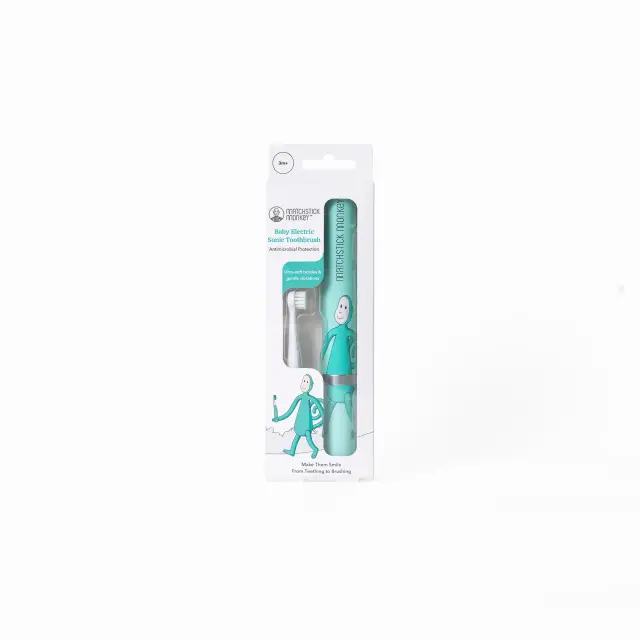MATCHSTICK MONKEY BABY ELECTRIC SONIC TOOTHBRUSH - MONKEY
