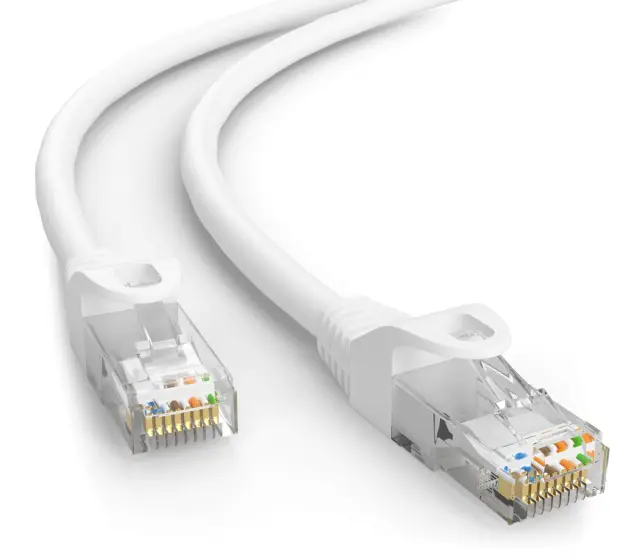 Καλώδιο Powertech U/UTP Cat.6 White 20m (CAB-N386)