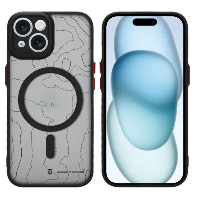 Tactical MagForce Warthog Cover for Apple iPhone 15 Asphalt 2