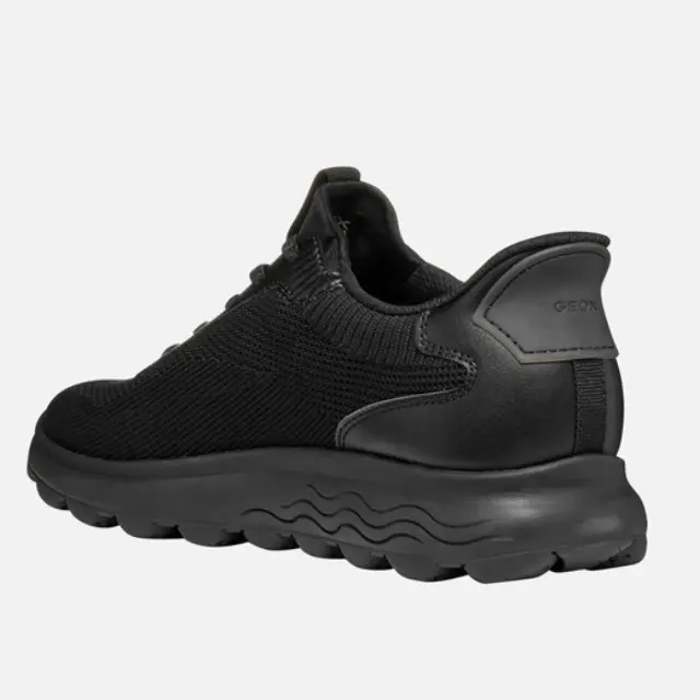 Γυναικεία Ανατομικά Sneakers Geox Spherica Plus D557MA 06KBC C9999 Μαύρα Μαύρο - 36 3