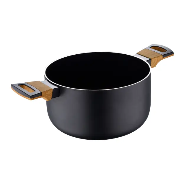 Bergner Earth Κατσαρόλα από Χυτό Αλουμίνιο 24×13,5cm 2
