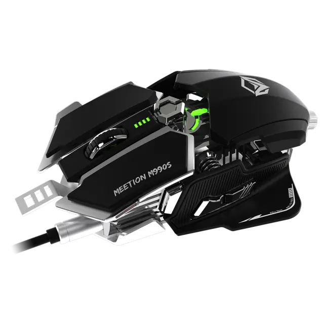Meetion MT-M990S Μηχανικό Gaming Ποντίκι / Μαύρο 17.004.0004 3
