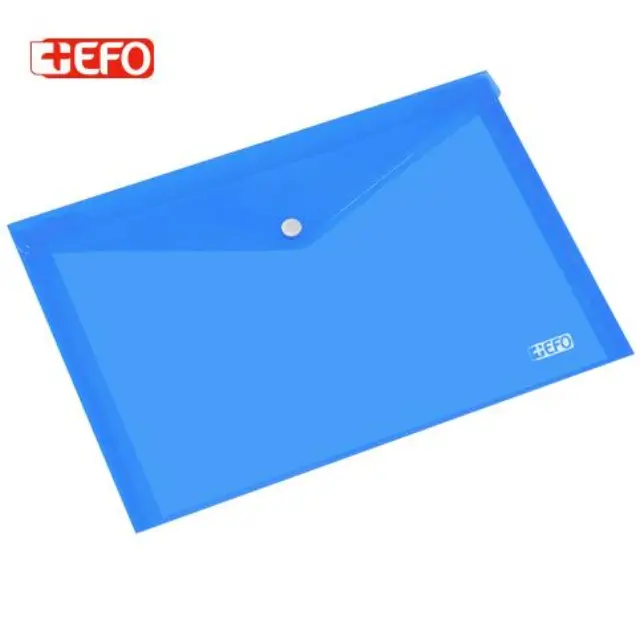 Φάκελος Κουμπί +Efo Α4 Μπλε
