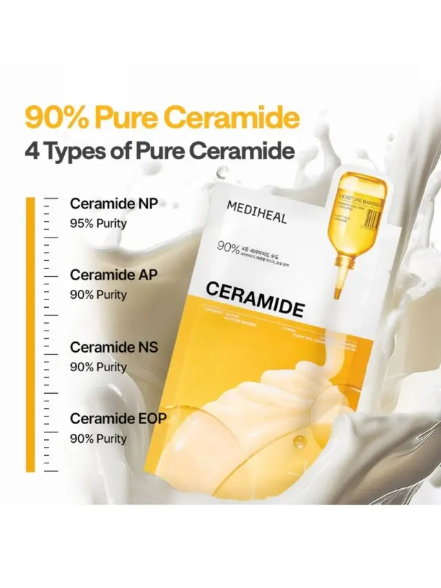 Mediheal Ceramide Essential Mask Moisture Barrier - Μάσκα με κεραμίδια για ενυδάτωση και προστασία του επιδερμικού φραγμού 2