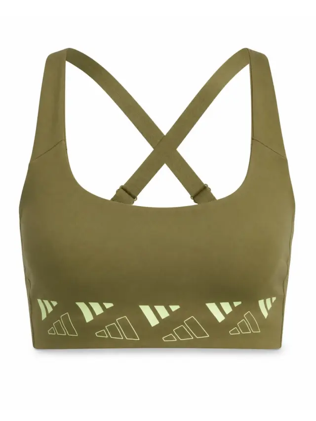Adidas Χακί Αθλητικό Μπουστάκι PWI MS Logo HD7691 - XS
