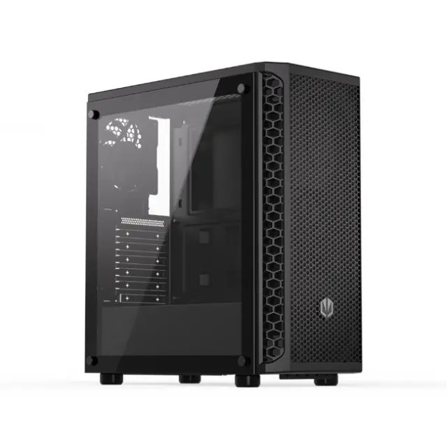 Endorfy Signum 300 Core Gaming Midi Tower Κουτί Υπολογιστή με Πλαϊνό Παράθυρο Μαύρο