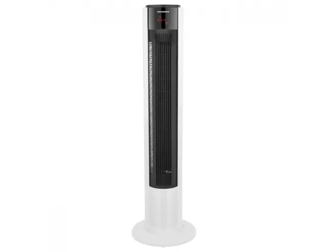 Ανεμιστήρας Πύργος Heinner HTF-M45WH με τηλεχειριστήριο, χρονοδιακόπτη, ισχύ 45W και 3 ταχύτητες - White HTF-M45WH