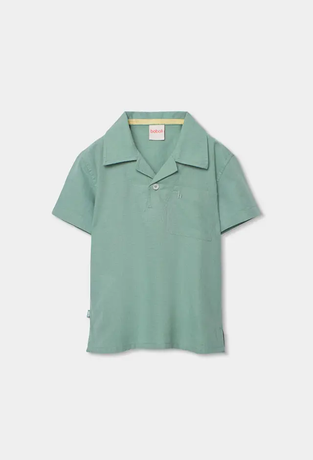 Boboli Linen πόλο για αγόρι 813091-4613