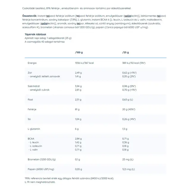 Nutriversum Iso Pro Chocolate, 1000 g 2