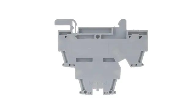 Terminal block Viking 3 - screw - 2 connect on 2 levels - pitch 5 - grey