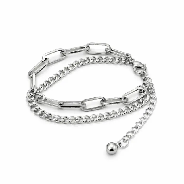 Ghetto double layer bracelet Unisex